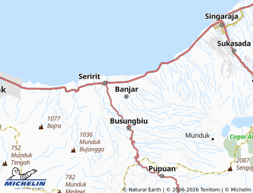 Mapa MICHELIN Banjar - ViaMichelin
