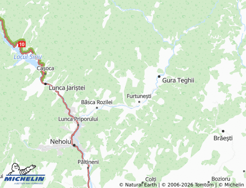 Mapa MICHELIN Păltiniș - ViaMichelin