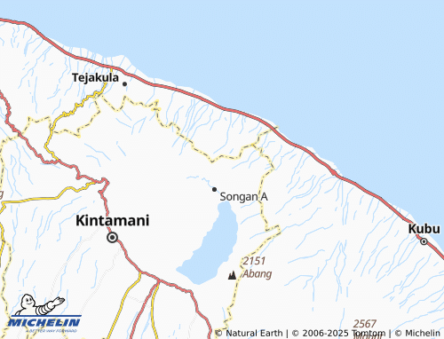 MICHELIN Belandingan map - ViaMichelin
