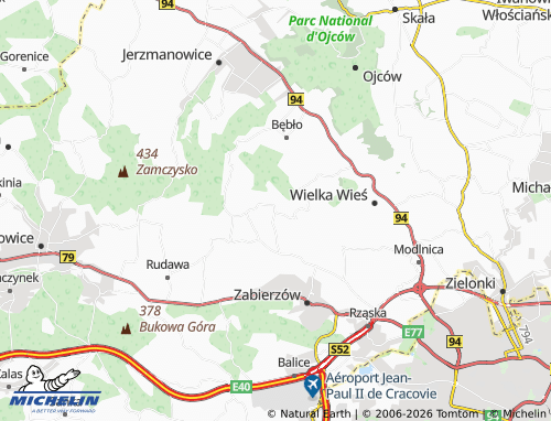 Carte MICHELIN Karniowice - ViaMichelin