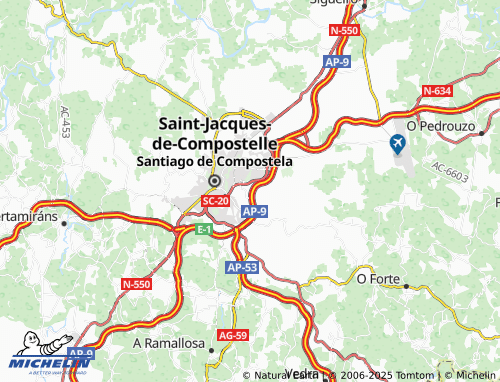 MICHELIN O Viso map - ViaMichelin