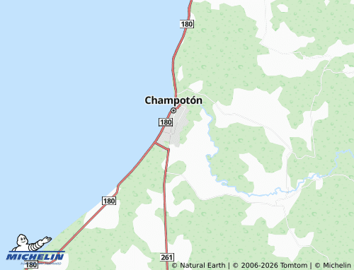 MICHELIN Nueva Esperanza, Champotón map - ViaMichelin