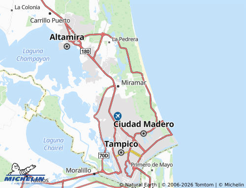 MICHELIN Ampliación Primavera map - ViaMichelin