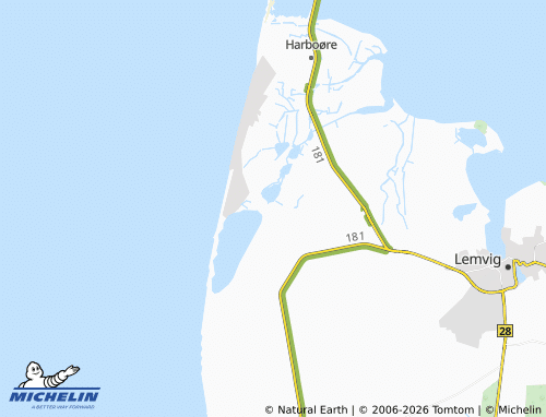 Mapa MICHELIN Strande - ViaMichelin