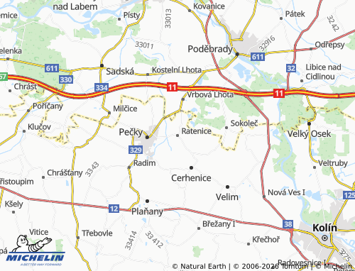Mappa MICHELIN Ratenice - ViaMichelin