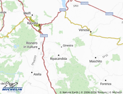 Carte MICHELIN Ginestra - ViaMichelin