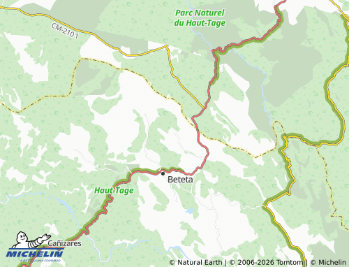 Mapa MICHELIN Valtablade de Beteta - ViaMichelin