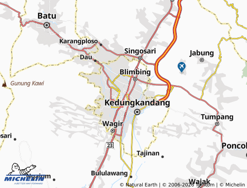 MICHELIN Samaan map - ViaMichelin