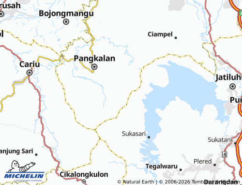 Carte MICHELIN Cintalaksana - ViaMichelin