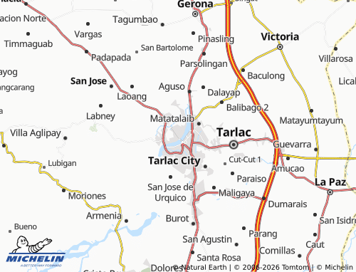MICHELIN Poblacion map - ViaMichelin