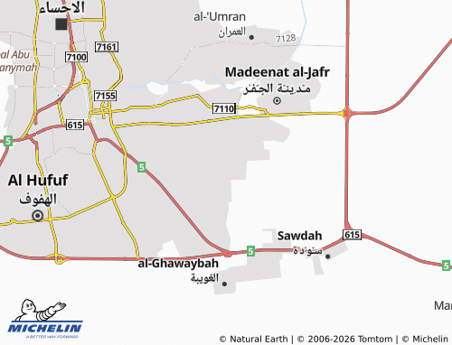MICHELIN Al Riyadh 2nd map - ViaMichelin