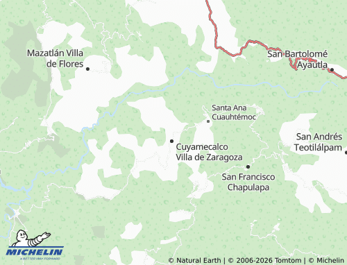 MICHELIN Colonia Reforma map - ViaMichelin