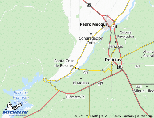 MICHELIN Benito Juárez map - ViaMichelin
