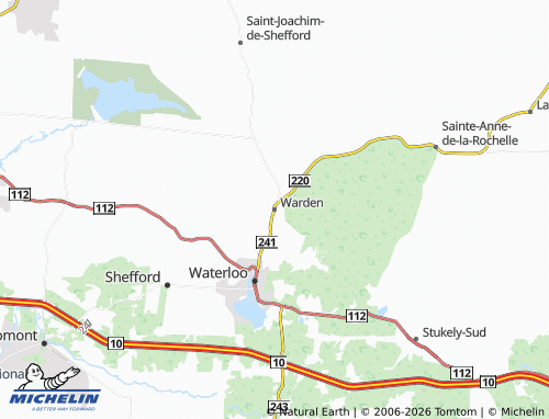 Mappa MICHELIN Warden - ViaMichelin
