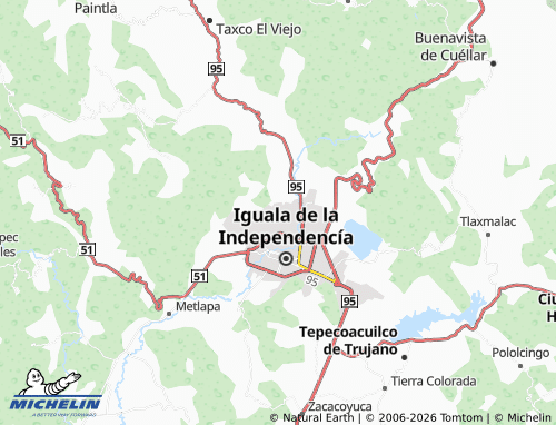 Mappa MICHELIN Cerrito del Tepeyac - ViaMichelin