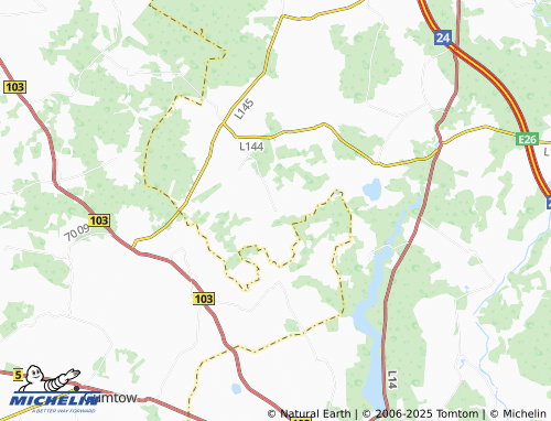 MICHELIN Rosenwinkel map - ViaMichelin