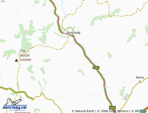 Mapa MICHELIN Kilmyshall - ViaMichelin