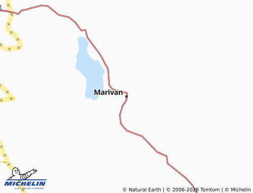 Mapa MICHELIN Marivan - ViaMichelin