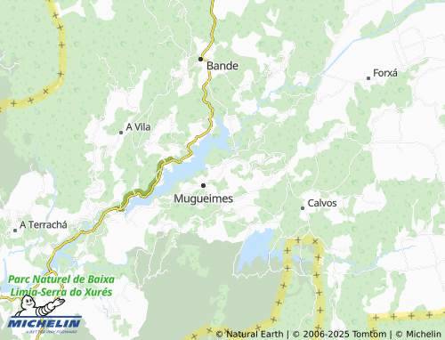 MICHELIN Barxés (Santa María) map - ViaMichelin
