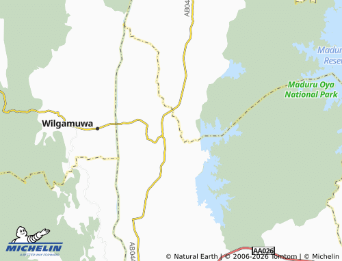 Mappa MICHELIN Ulhitiya - ViaMichelin