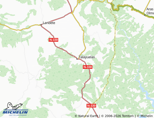 Carte MICHELIN Talayuelas - ViaMichelin
