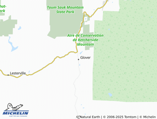 MICHELIN Glover map - ViaMichelin