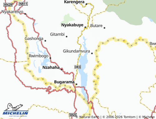 MICHELIN-Landkarte Gakoni - ViaMichelin