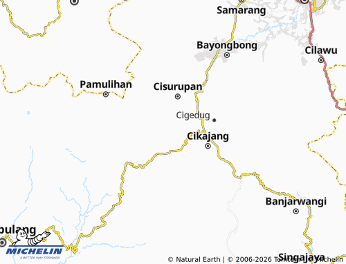 Carte MICHELIN Sukawargi - ViaMichelin