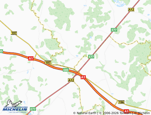 Mapa MICHELIN Stulgiai - ViaMichelin