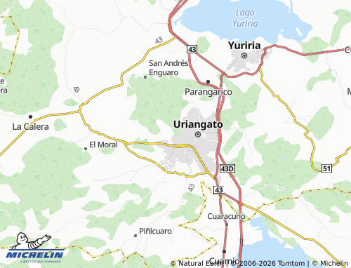 Mappa MICHELIN Lomas del Tepeyac - ViaMichelin