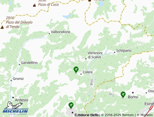 MICHELIN-Landkarte Bueggio - ViaMichelin