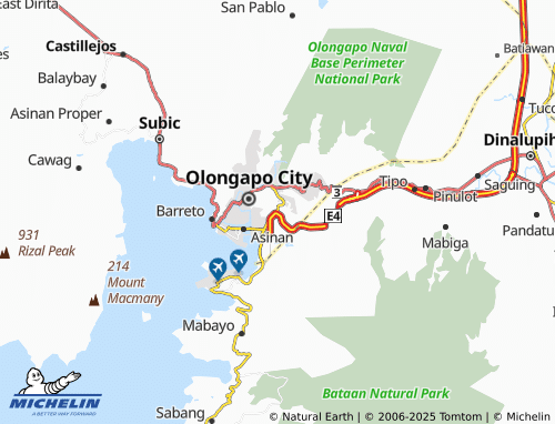 MICHELIN East Bajac-Bajac map - ViaMichelin