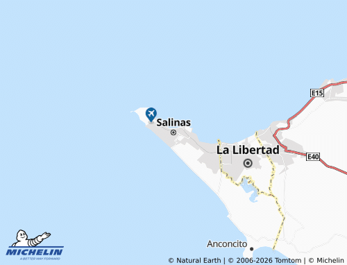 MICHELIN-Landkarte Salinas - ViaMichelin