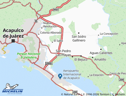 Mapa MICHELIN El Metlapil - ViaMichelin