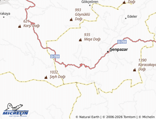 Mappa MICHELIN Dereköy - ViaMichelin