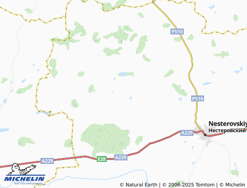 MICHELIN-Landkarte Sholokhovo - ViaMichelin