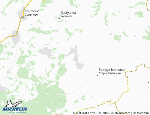 MICHELIN-Landkarte Velikiy Vrag - ViaMichelin