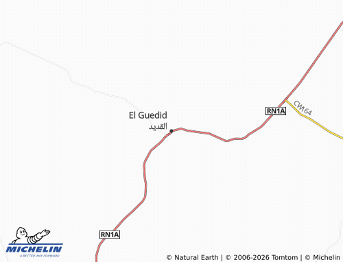 Mapa MICHELIN al-Qaddeed - ViaMichelin