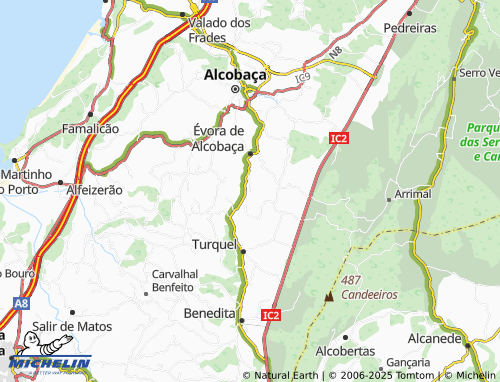 Mappa MICHELIN Cortiçada - ViaMichelin
