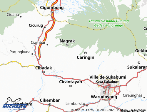 Mapa MICHELIN Darmareja - ViaMichelin