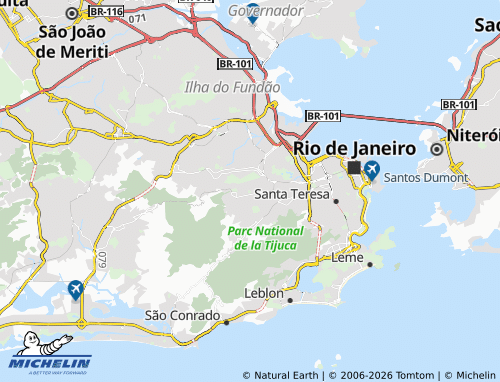 MICHELIN Vila Isabel map - ViaMichelin