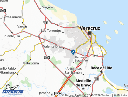 Mapa MICHELIN San José - ViaMichelin
