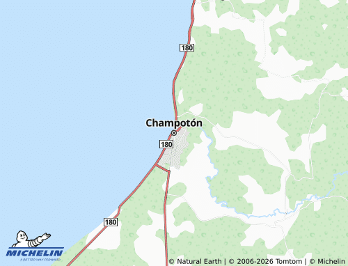 MICHELIN-Landkarte Champotón - ViaMichelin