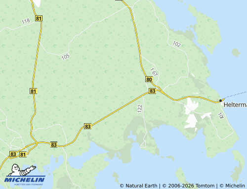 MICHELIN-Landkarte Viilupi - ViaMichelin