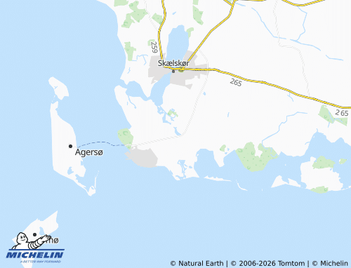 Mappa MICHELIN Nyvang - ViaMichelin
