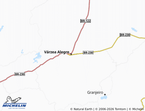 Mappa MICHELIN Zezinho Costa - ViaMichelin