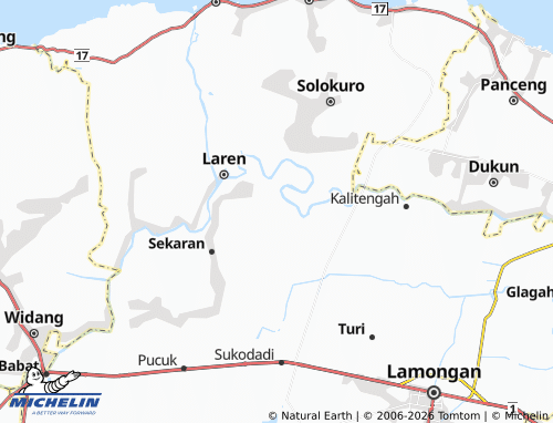 Carte MICHELIN Kaligerman - ViaMichelin