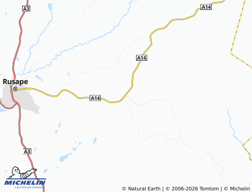 MICHELIN Saint Francis map - ViaMichelin