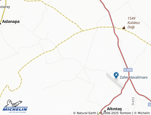 MICHELIN Eymir map - ViaMichelin