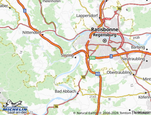 Mapa MICHELIN Sinzing - ViaMichelin
